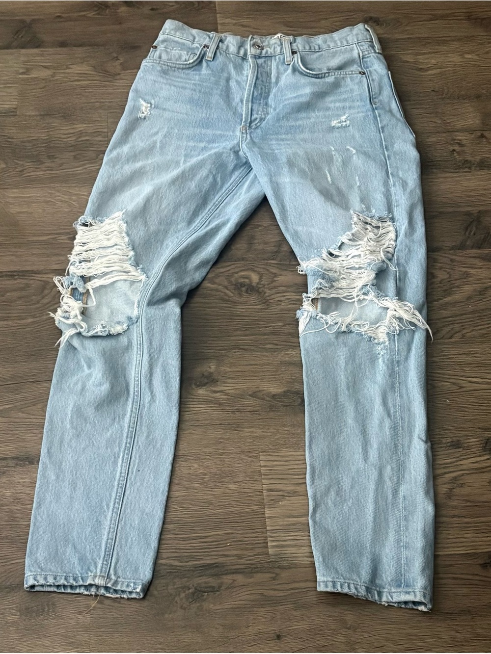 AGOLDE Distressed Jeans